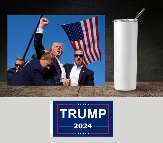 Trump Rally Tumbler